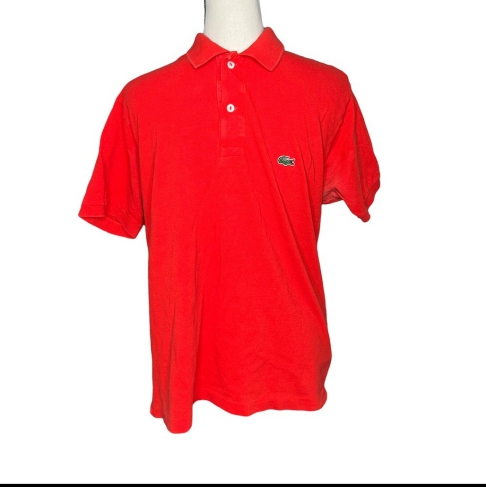 Vintage Lacoste Red Polo Shirt